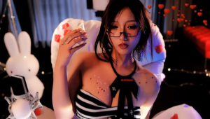 CC直播 #雅恩北北 定制贴脸视角4V910MB