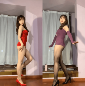 B站UP主 #立盐盐 定制热舞6V500MB