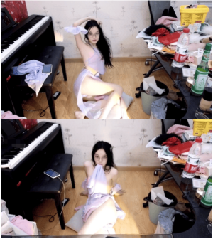 B站UP主@清月 定制私房写真5V155MB