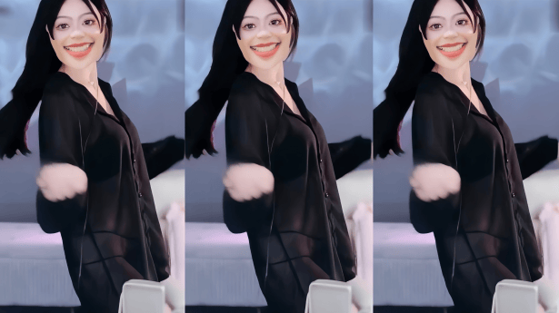 CC直播 #若水 定制透视热舞1V220MB