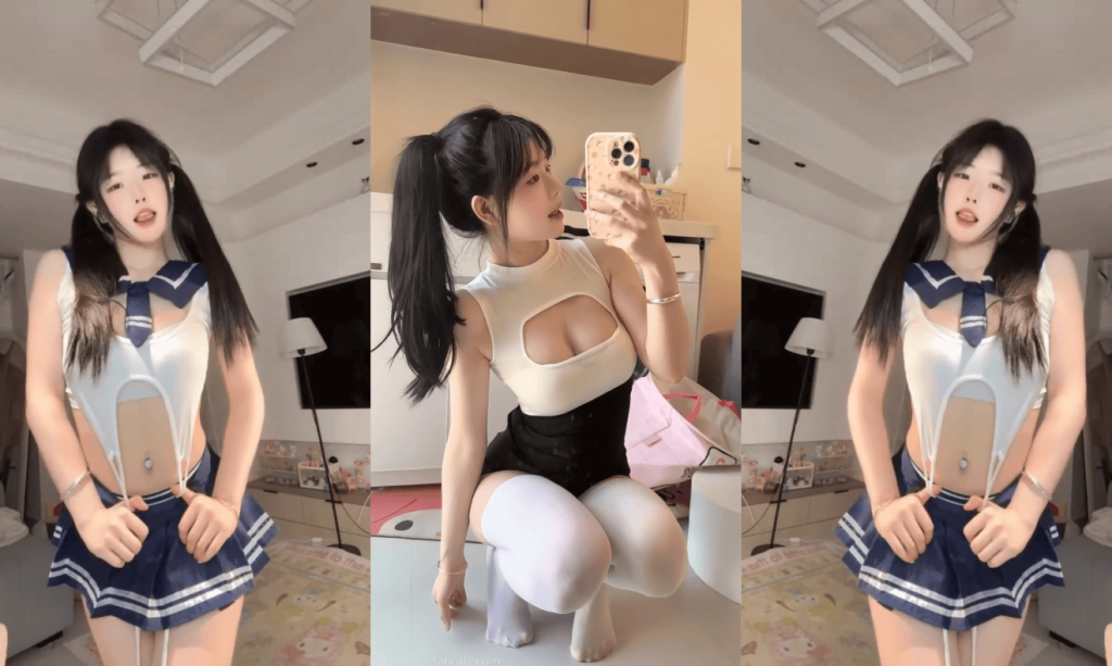 快手反差妹子 #亲亲岩 会员定制热舞27V122MB