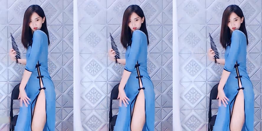 虎牙主播 #明宇小鱼儿 定制三点热舞8V1.8G