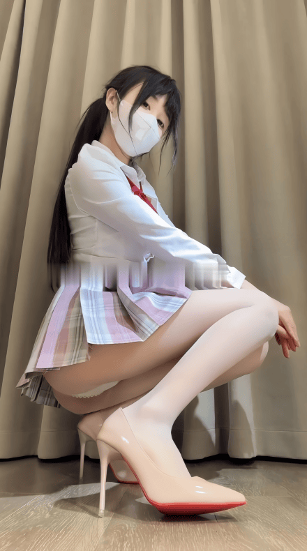 快手 #喵喵 定制JK漏内1V120MB