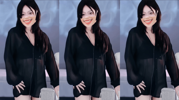 CC直播 #若水 定制透视热舞1V220MB