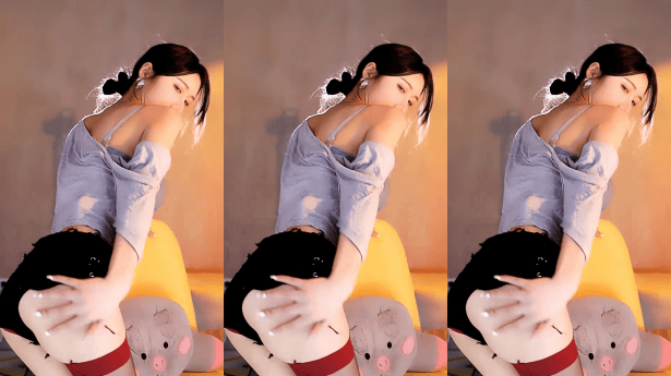 斗鱼主播 #小南南要开心 定制闪现热舞2V265MB