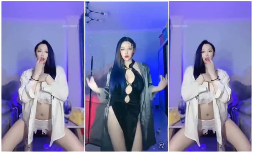 抖音 李紧紧 粉丝会议室舞蹈7V1.1G