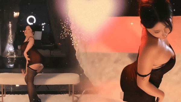 虎牙直播 颜色仙仙 高价定制上帝视角1V365MB