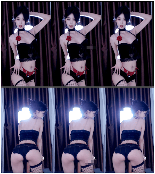 CC直播 一口夏 付费群舞蹈2V840MB