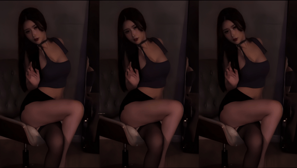 虎牙直播 猫崽崽三分糖 钞票枪点舞10V4.5G