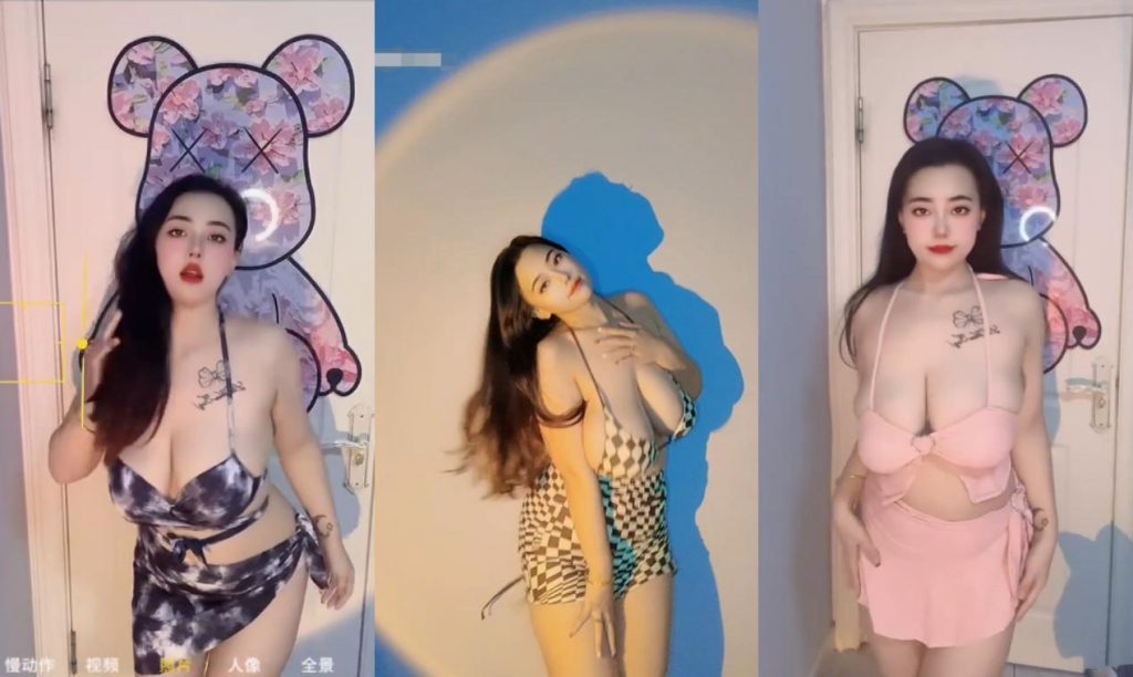 快手主播 刘貂蝉  高级定制泳装内衣秀68V650MB