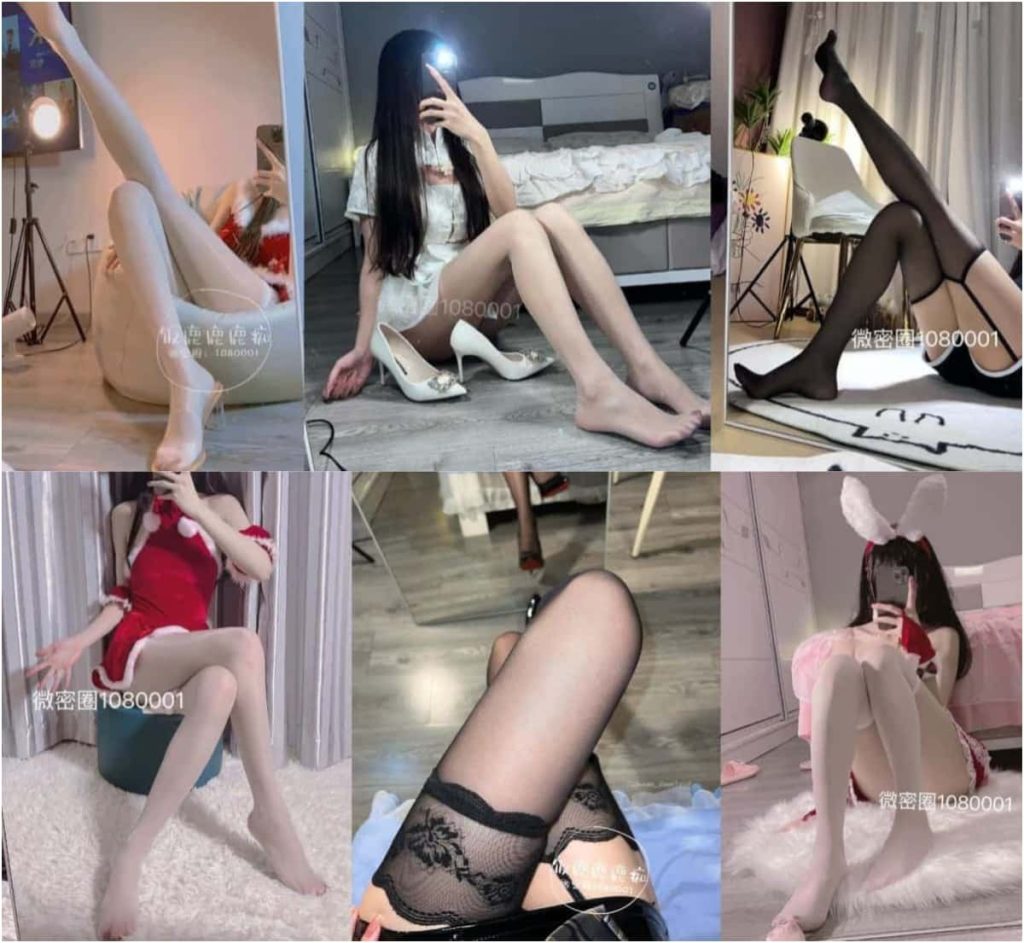 抖音网红@饭鹿鹿鹿痴 微密圈丝足诱惑721P54V478MB