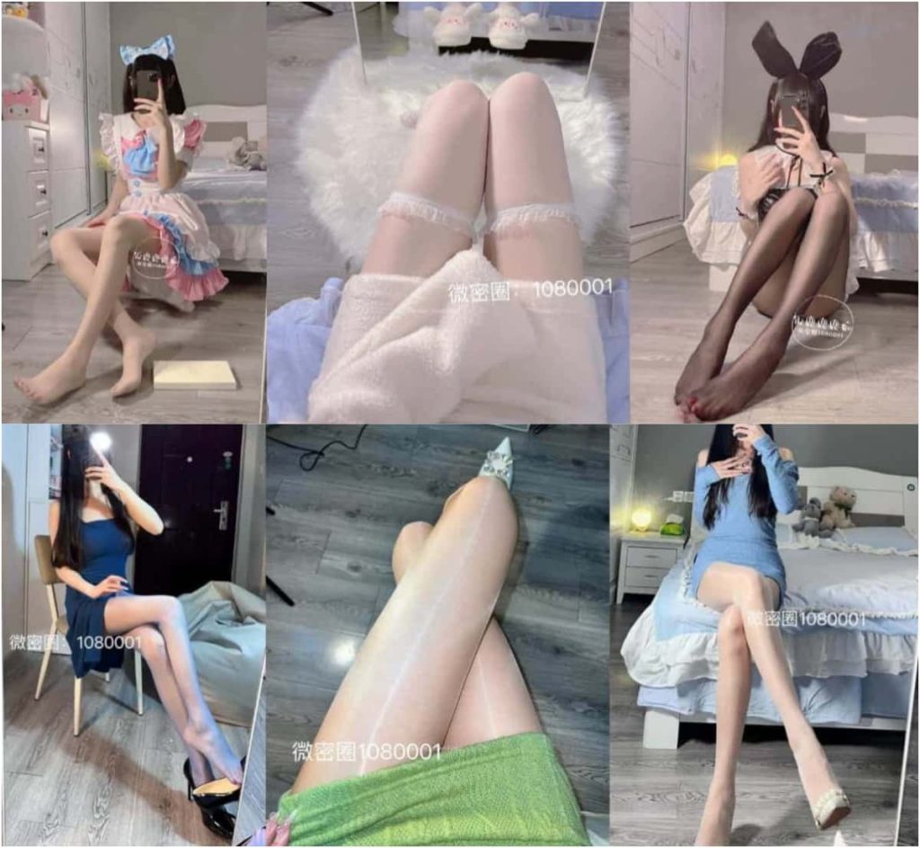 抖音网红@饭鹿鹿鹿痴 微密圈丝足诱惑721P54V478MB