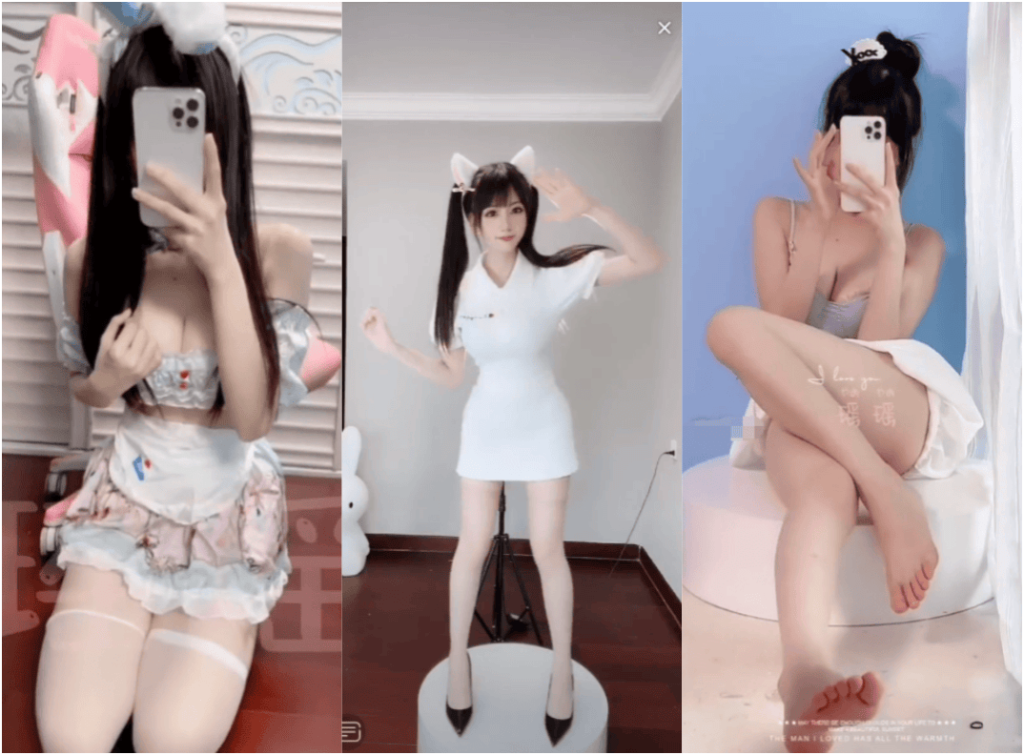 抖音@奶瑶妹妹 定制短视频合集87V/838MB