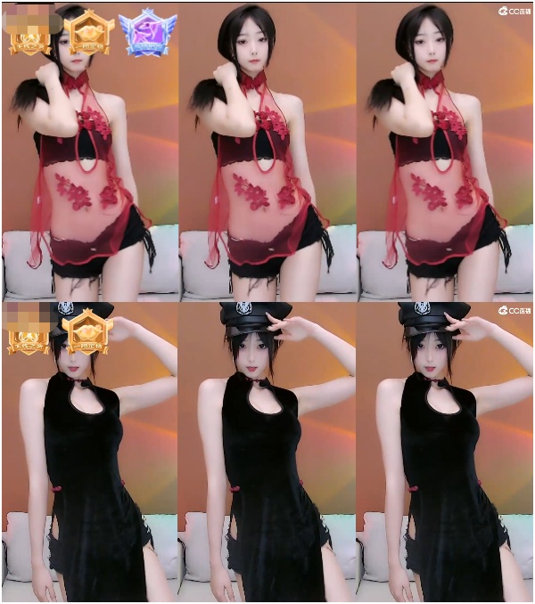 CC直播@温婉 热舞回放52部，总容量5.4G